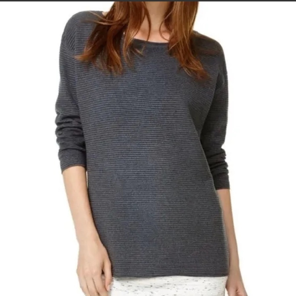 Croft & Barrow Women’s Sweater Cotton Navy Blue Size Medium